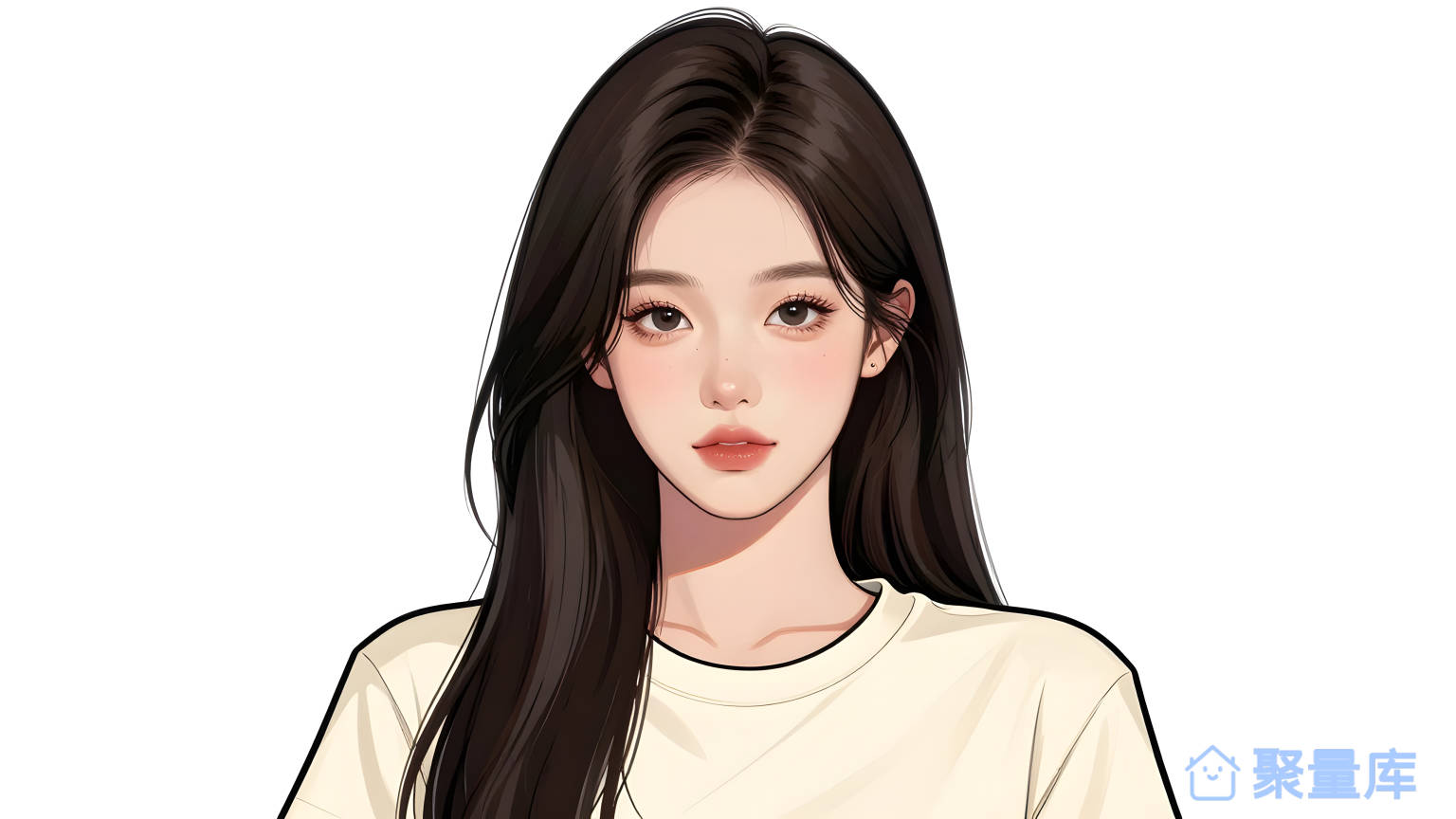 女性头像 人物 头像 美妆
