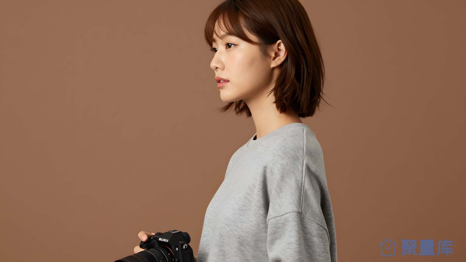 女性摄影者