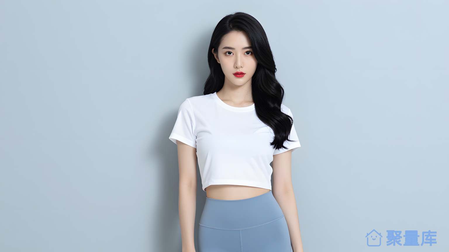 女性披头发