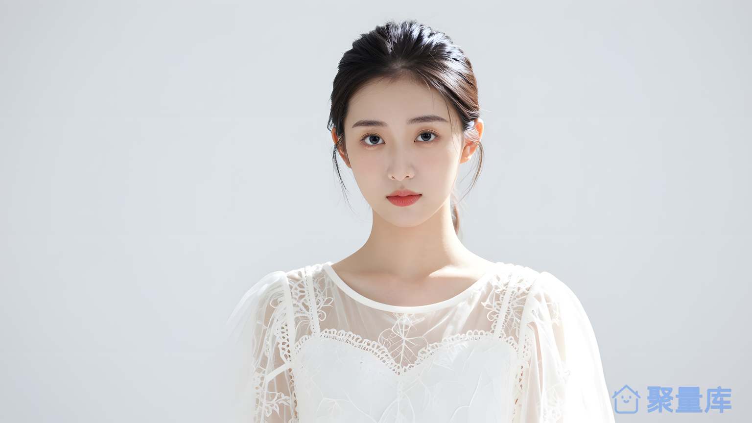 女性头部照片 女性