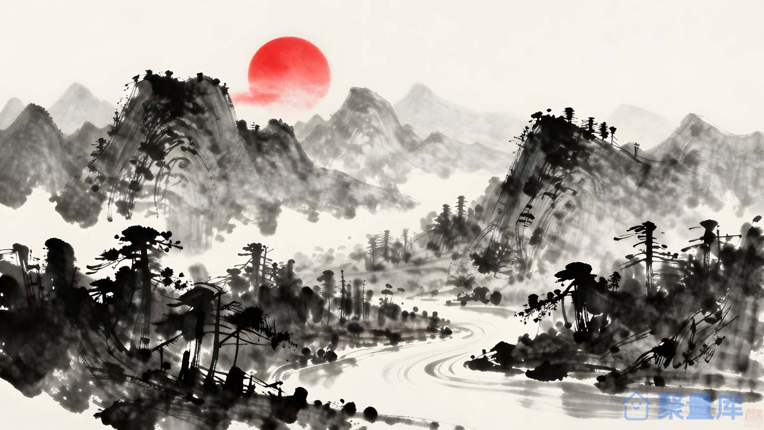 山水风景 风景 山水 风景画 风景图片
