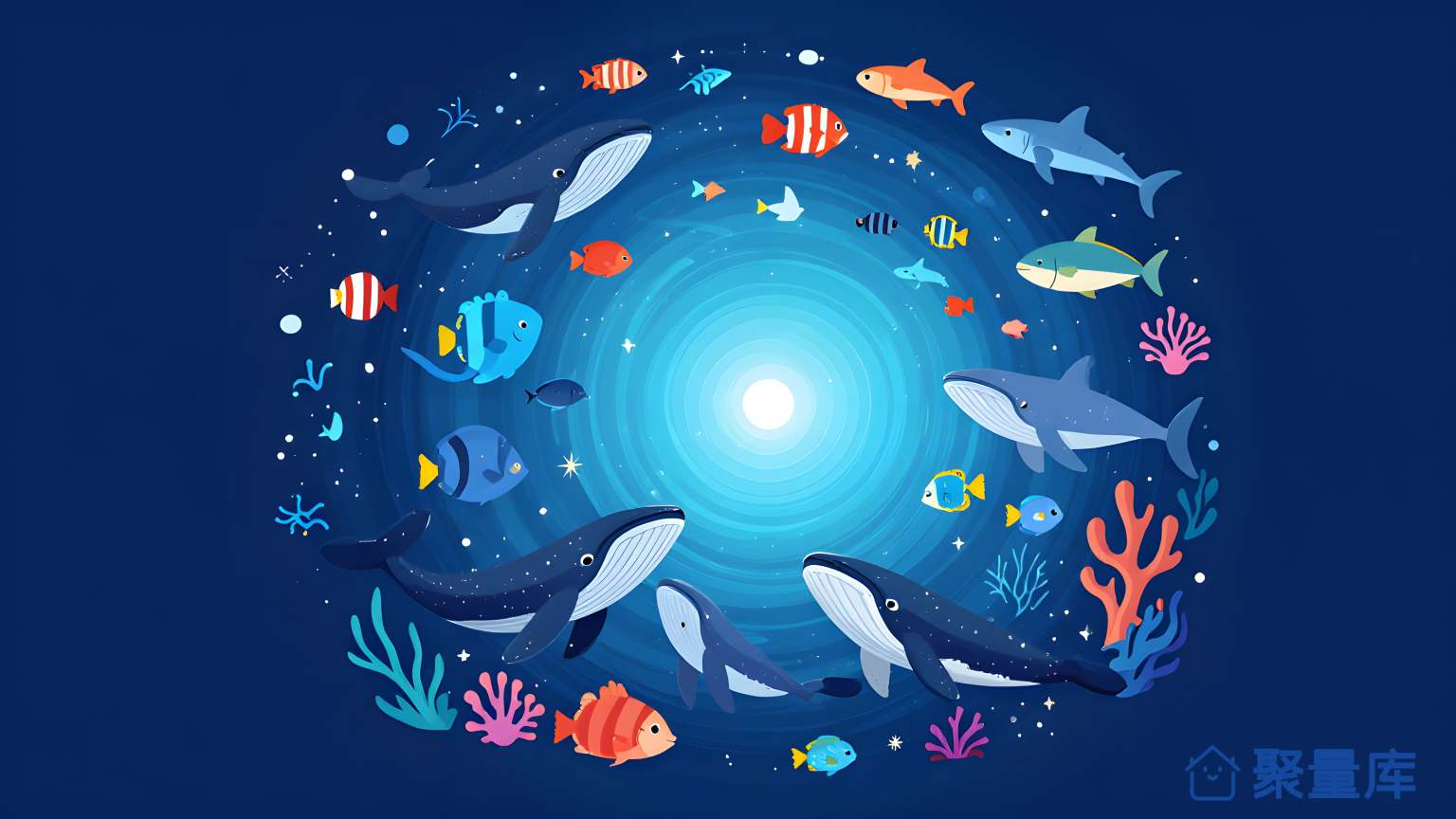 海洋生物 海洋生物 鱼 鲸鱼