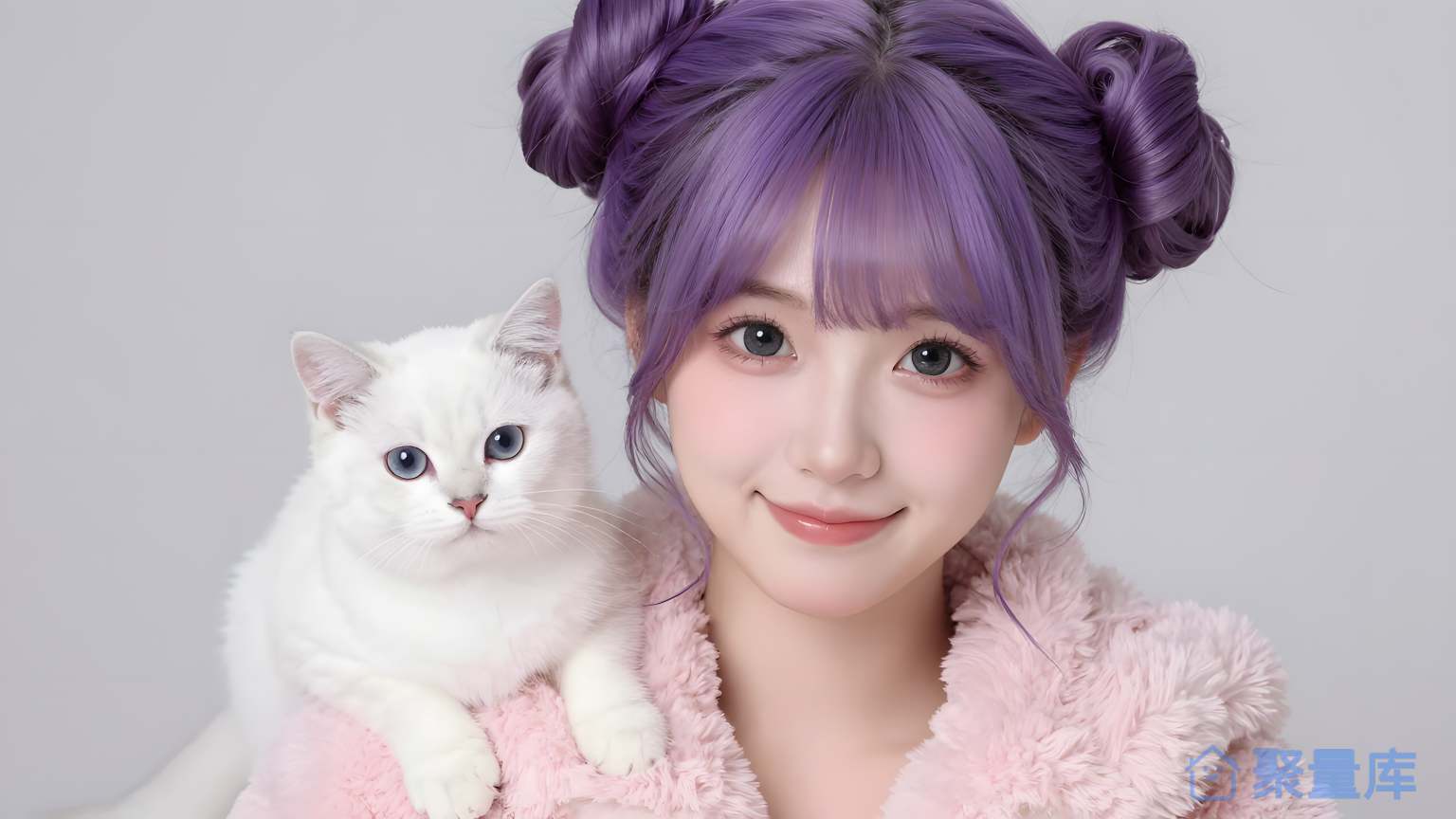 美女猫狗