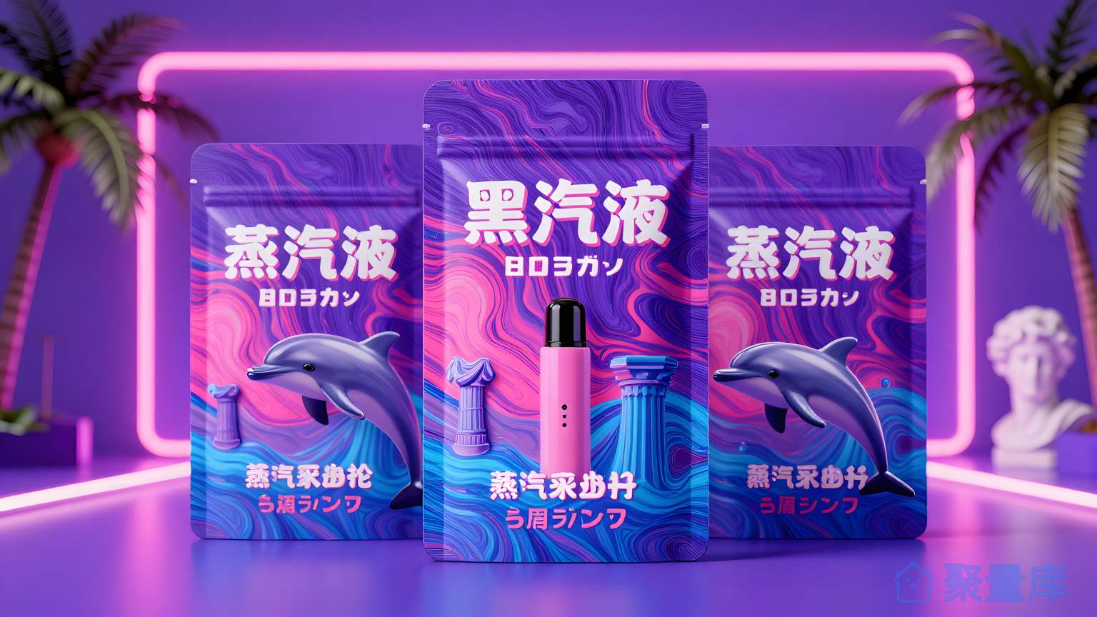 海洋美容产品展示