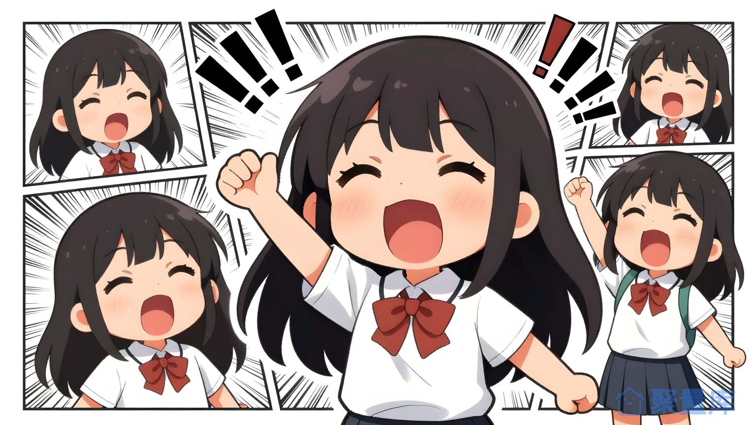 小学生表情