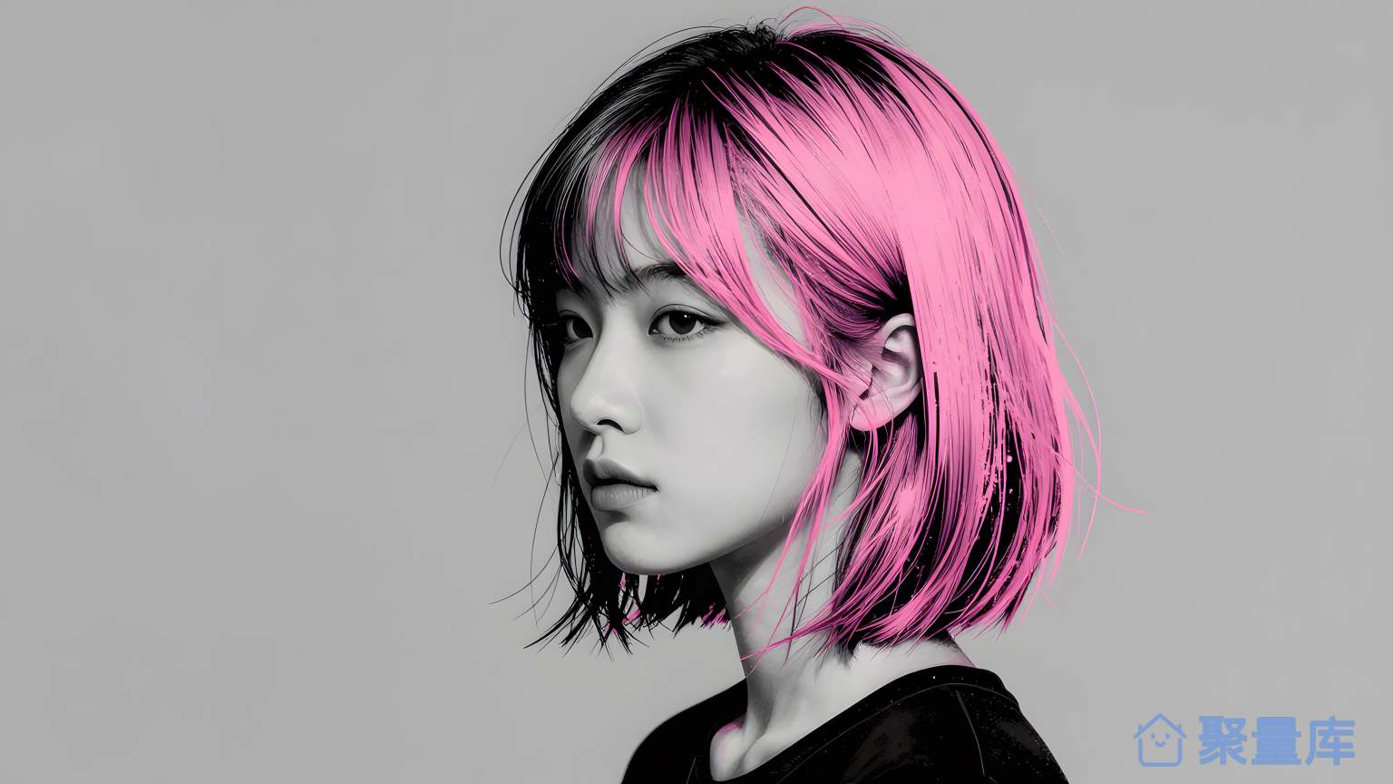 女子头发短发
