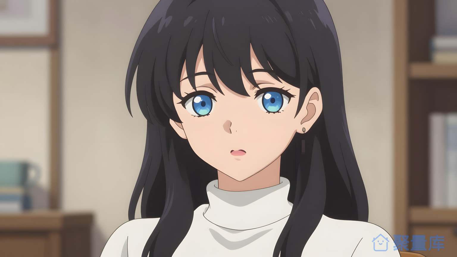 女子穿白色长袖胸部