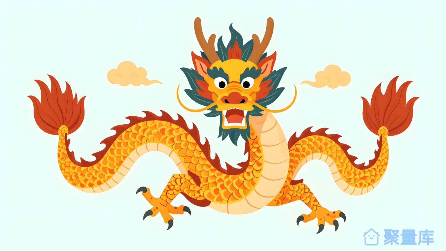 绚丽的龙舞