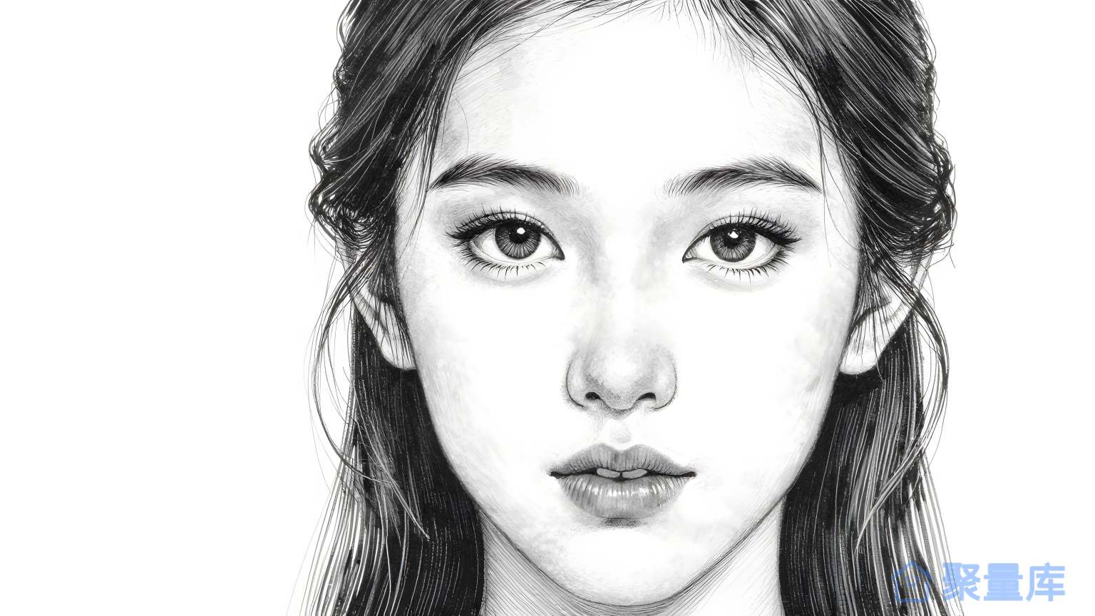 女子头像 女性 头像 纯色