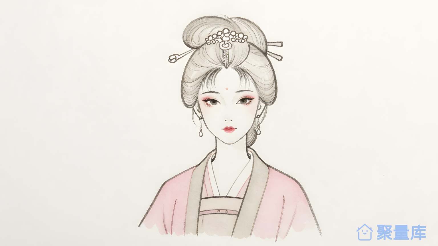 美女纸质风格