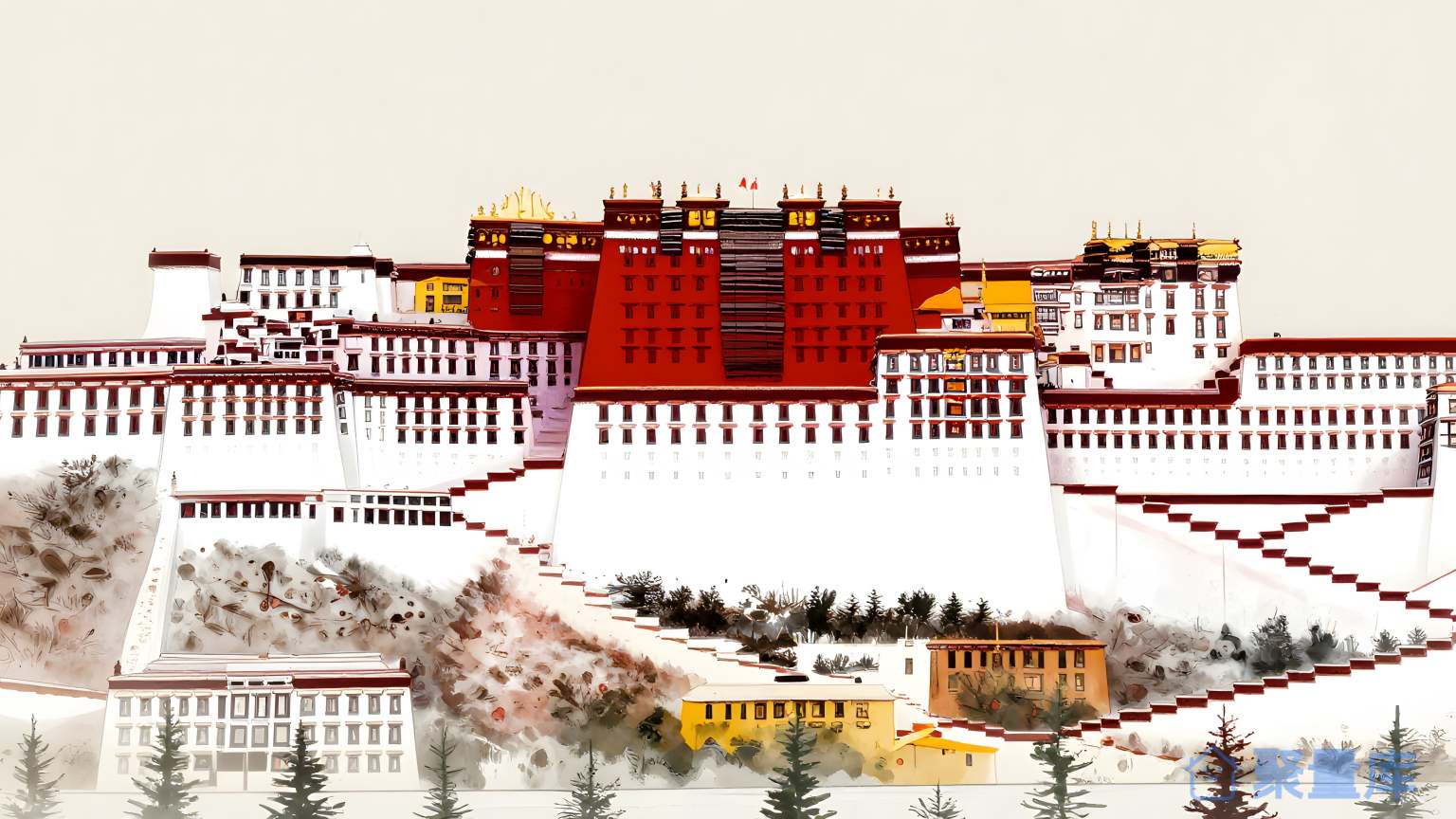 红色建筑