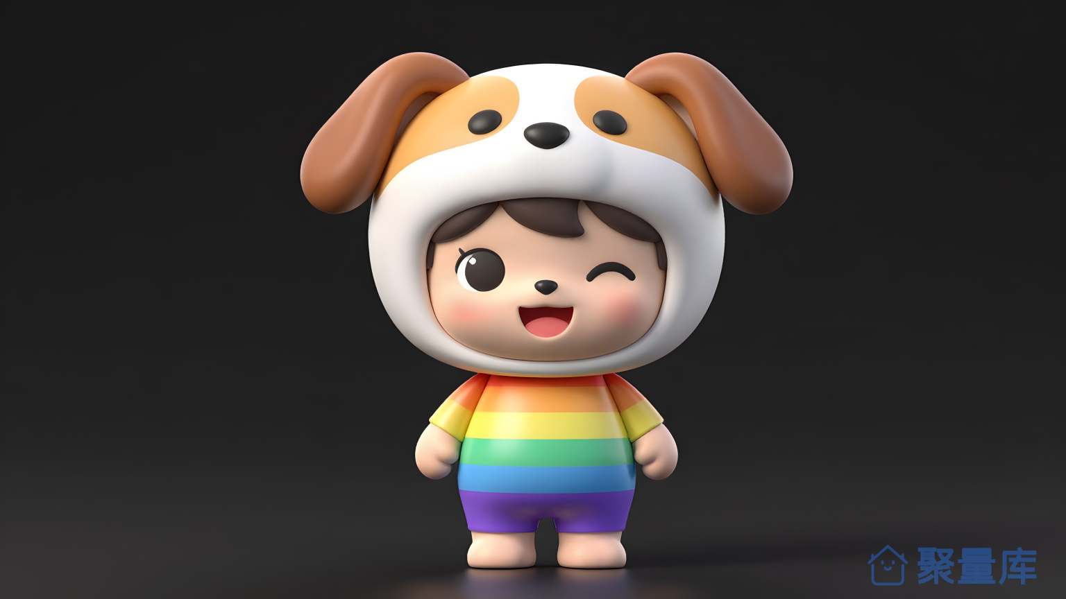 彩虹狗小伙佩