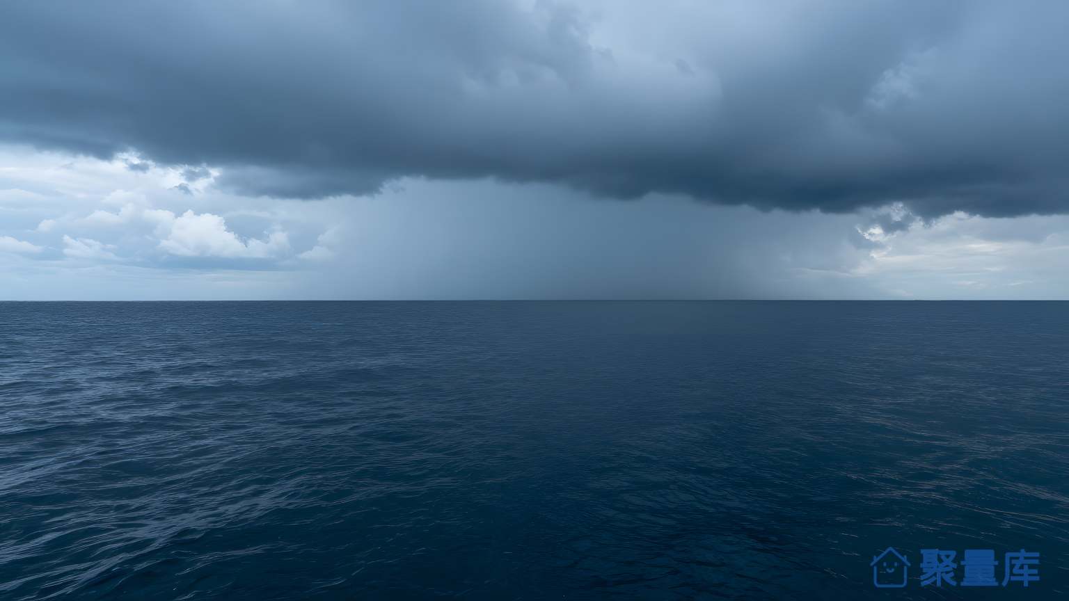 海上大雨