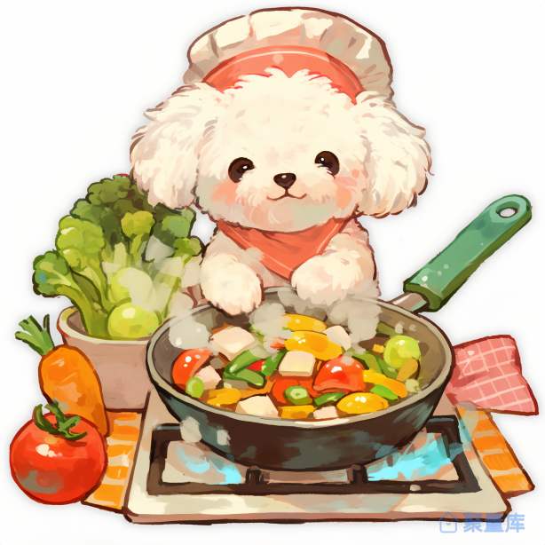 小白狗炒菜