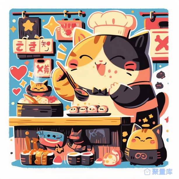小猫厨师做寿司