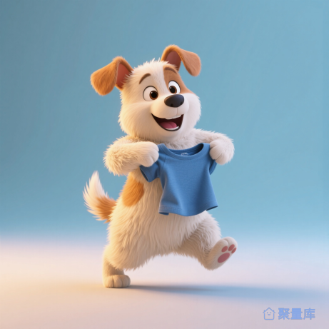 T恤/马克杯/抱枕印花图案:狗换衣服
