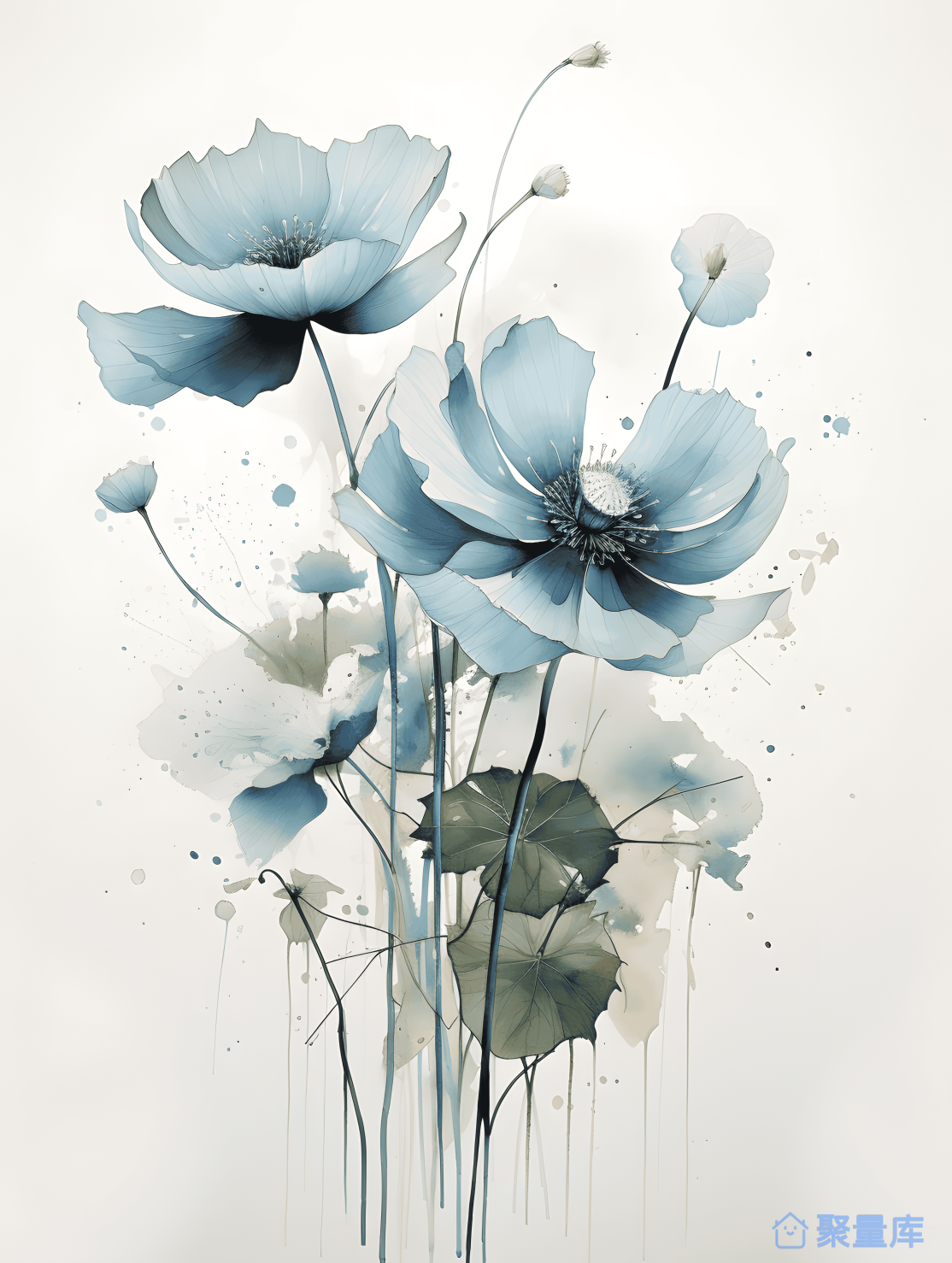 静谧的花舞