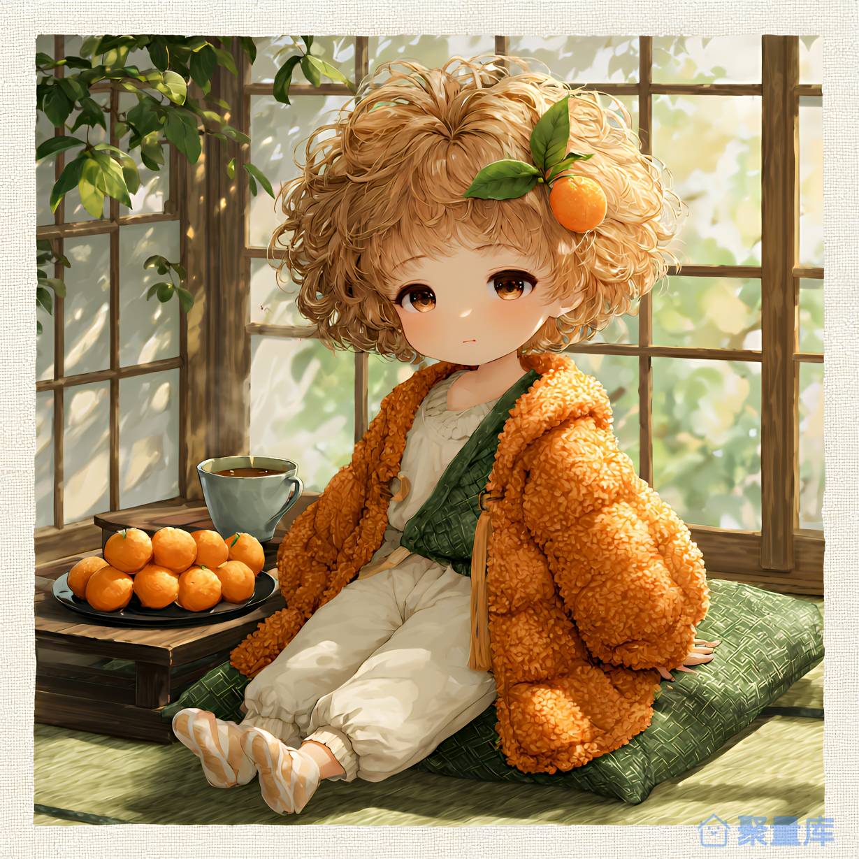 窗边的小女孩