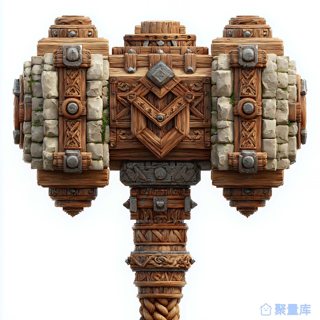 巨型木制战锤
